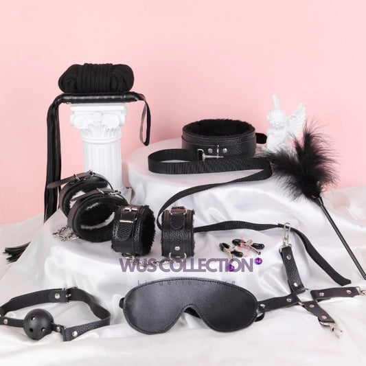 Luxury 50 Shades Leather Kit 10 pieces