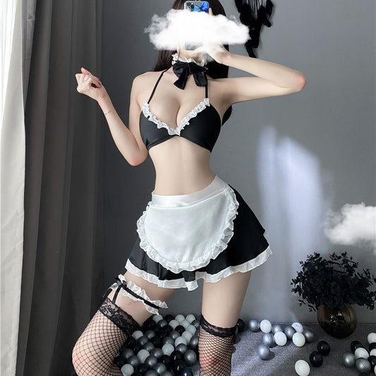 Sexy Maid Underwear with Tempting Skirt without legs