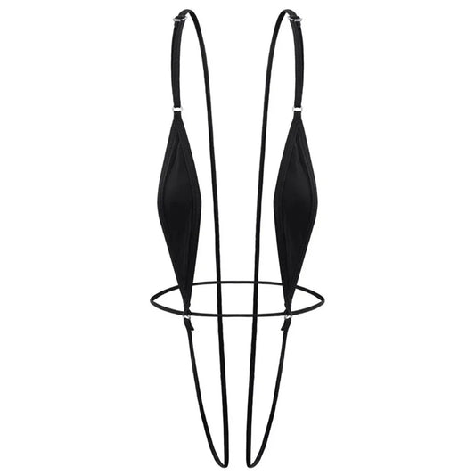 Backless Bodysuit Bikini